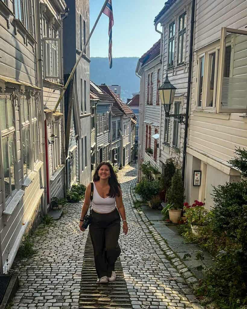 Knøsesmauet street Bergen Norway