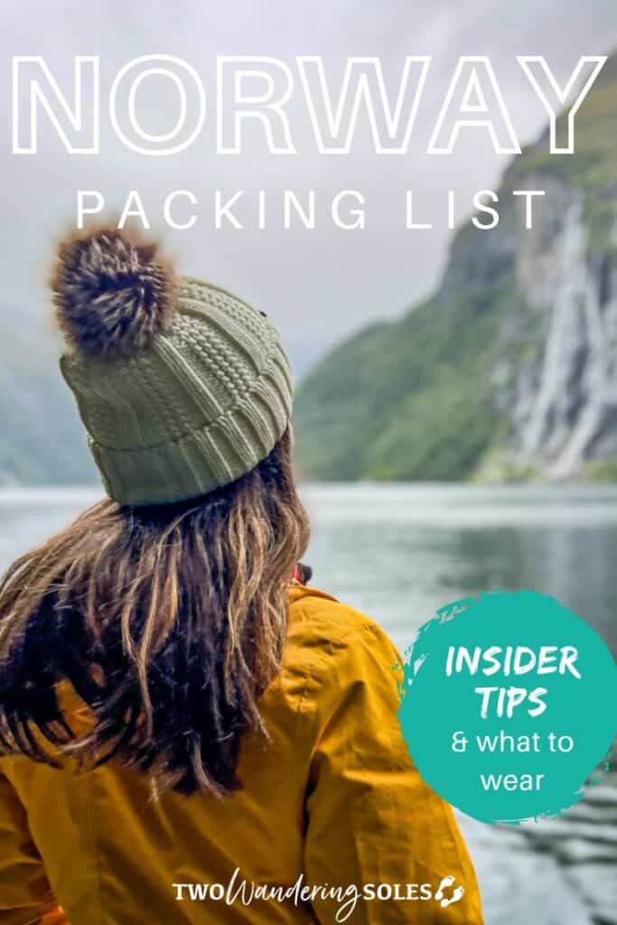 Norway packing list (Pin D)