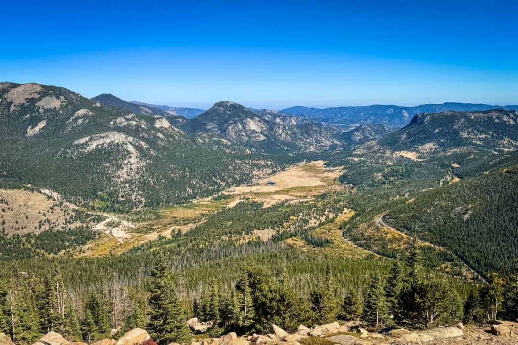 Rainbow Curve Overlook Rocky Mountain National Park