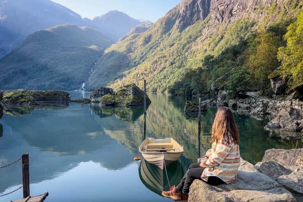 Bondhusvatnet Lake Dalen Norway