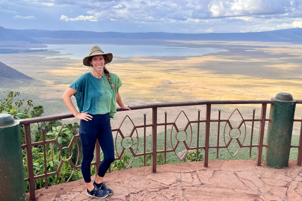 Ngorongoro Crater viewpoint Tanzania