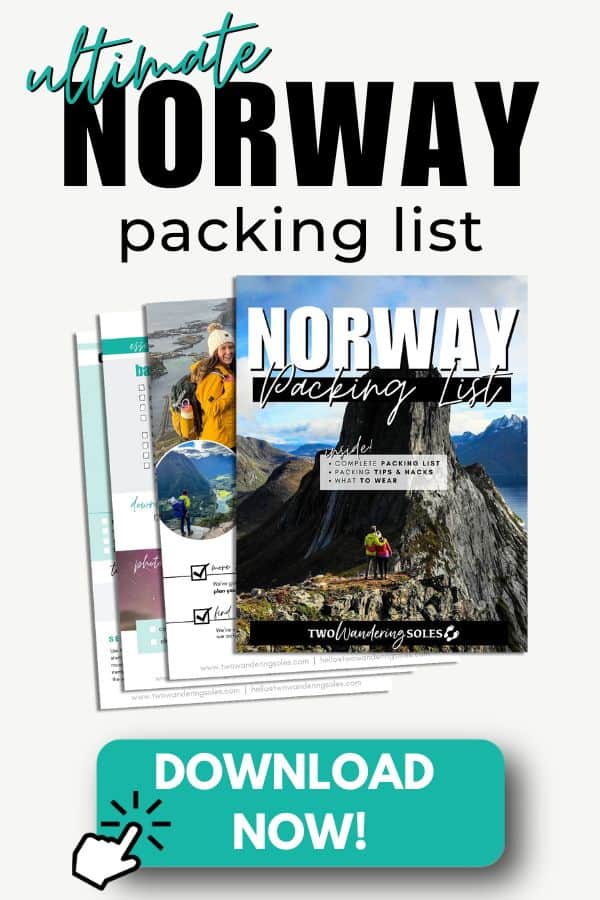 Norway Packing list mobile banner