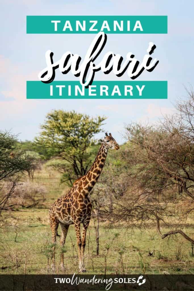 Tanzania safari itinerary | Two Wandering Soles