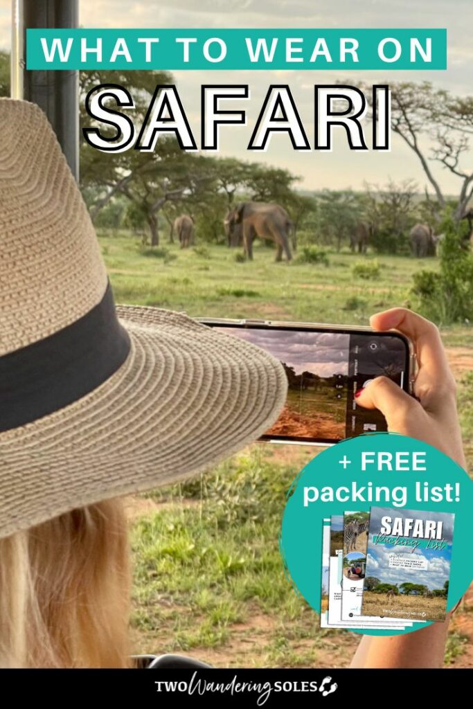 What to wear on safari (Pin A)