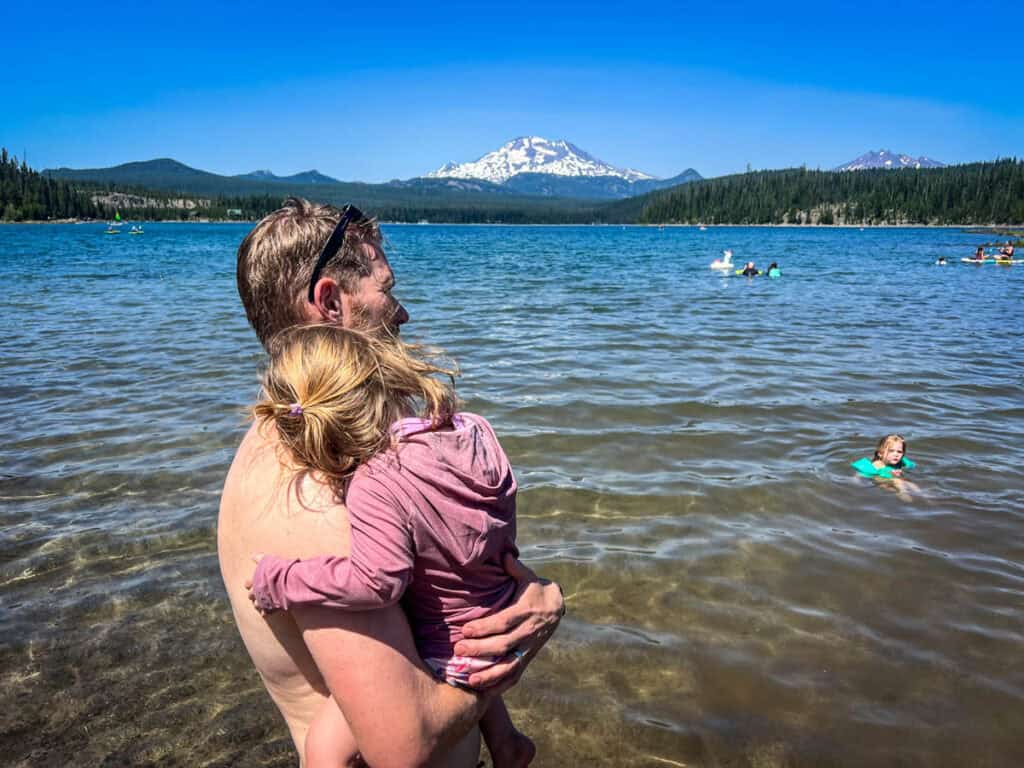 Mount Bachelor Elk Lake Beach