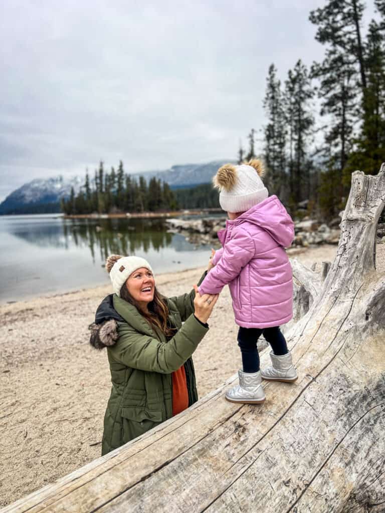 Lake Wenatchee State Park winter 