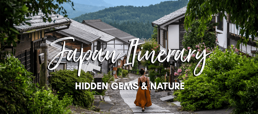 Japan Hidden Gems Itinerary Header