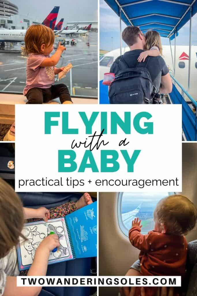 Flying with a baby (Pin E)