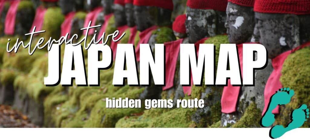 Japan Hidden Gems Map Sales Page Banner