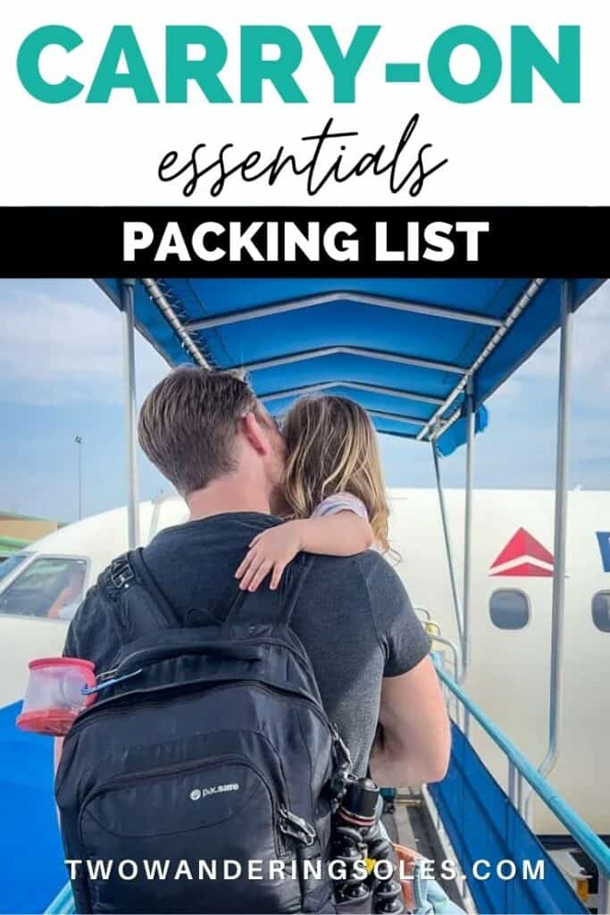 Carry-on packing list | Two Wandering Soles