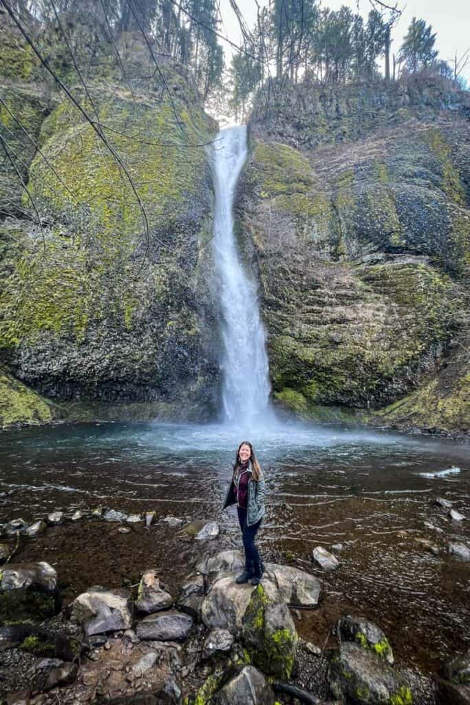 Horsetail Falls near Portland, Oregon in Columbia River Gorge