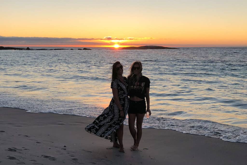 Camps Bay Beach sunset Cape Town