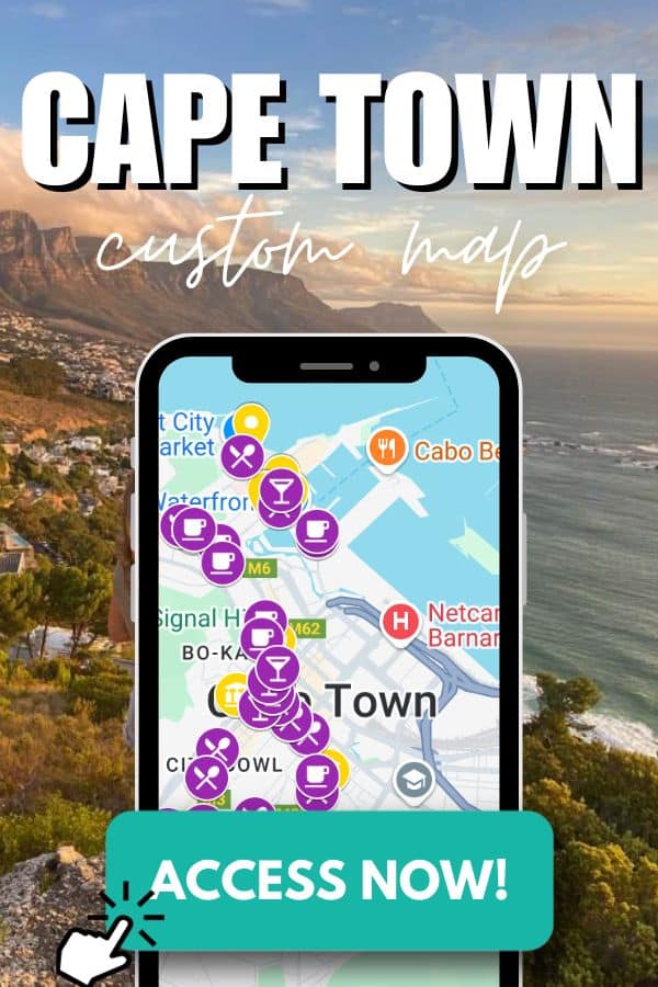 Cape Town Map opt-in mobile banner